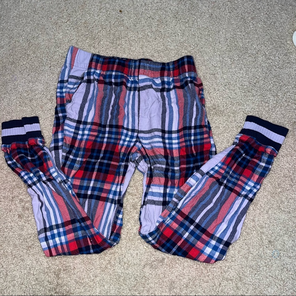 plaid pajama pants